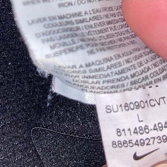 Nike Pro fitness capri leggings mid rise tights cute bottoms stretch waist pants - Picture 11 of 12